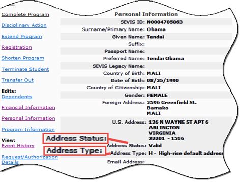 what does residential address means.